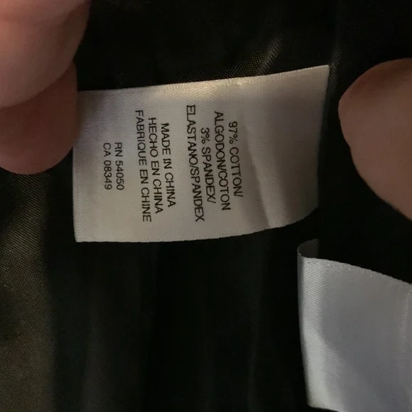 Jones New York Black Casablanca‎ Dress Size 10 - Picture 8 of 8